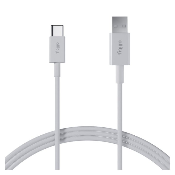 Allity AUC-03 - Câble USB-A vers USB-C 1m 3A Blanc
