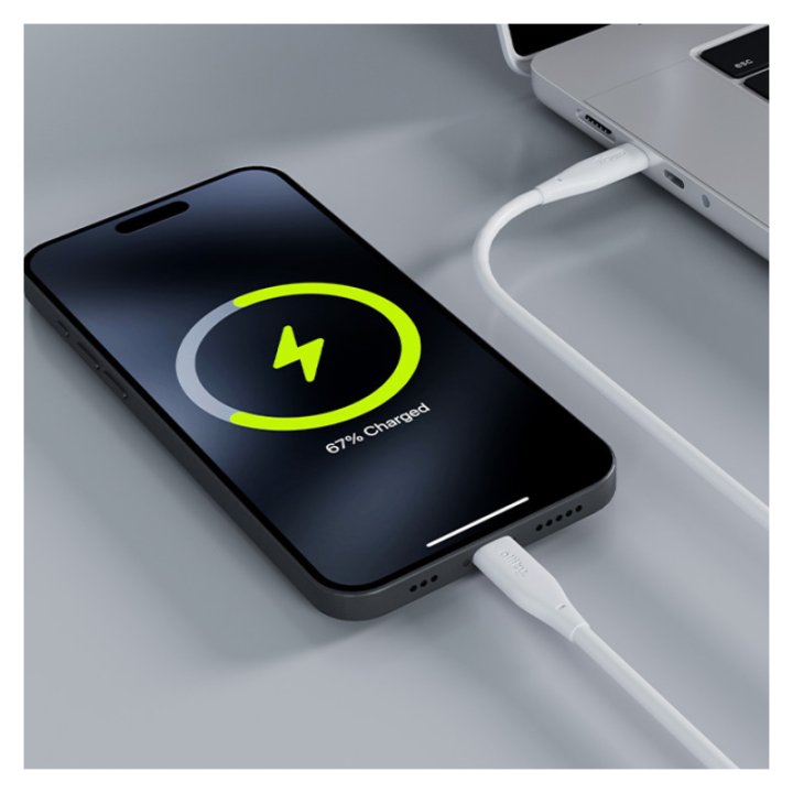 Allity AUC-02 - Câble USB-C Lightning 1 m 27W Blanc