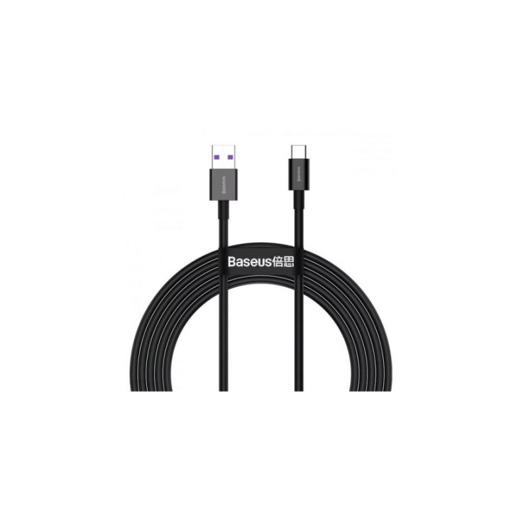 Baseus - Câble USB-A vers USB-C 66 W - Superior Series CATYS-A01 - 2 m - Noir