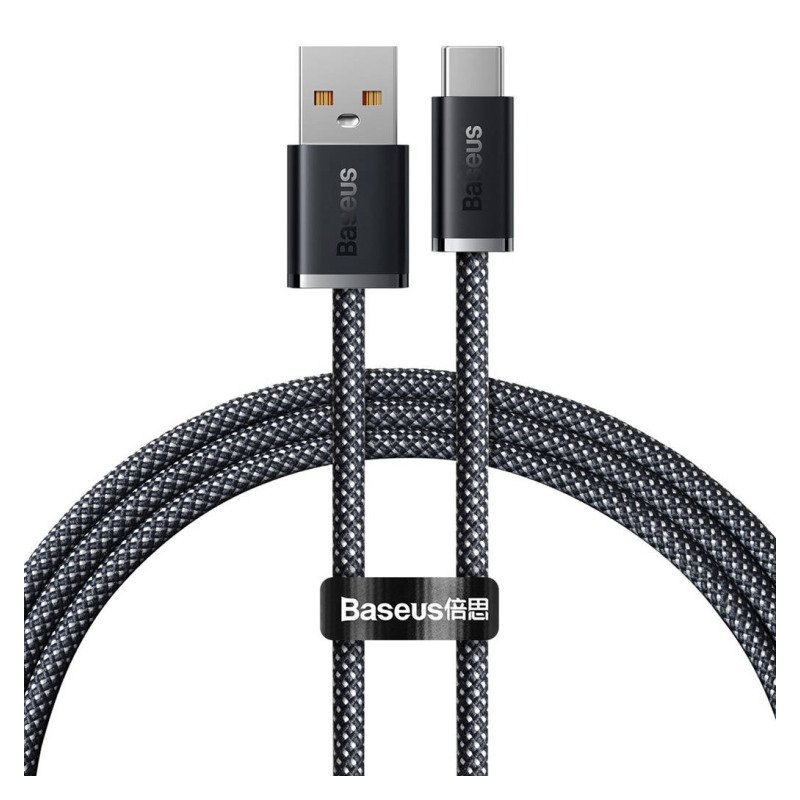 Baseus - Câble USB-A vers USB-C 100 W - Dynamic Series CALD000616 - 1 m - Gris