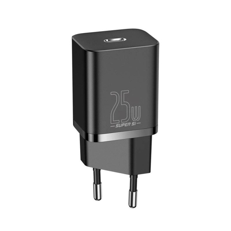 Baseus - Chargeur secteur USB-C 25 W Super Si 1C - CCSP020101 - Noir