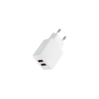 Bigben Connected - Chargeur secteur 2 ports USB 3,4 A - BASECS2USB34W - Blanc