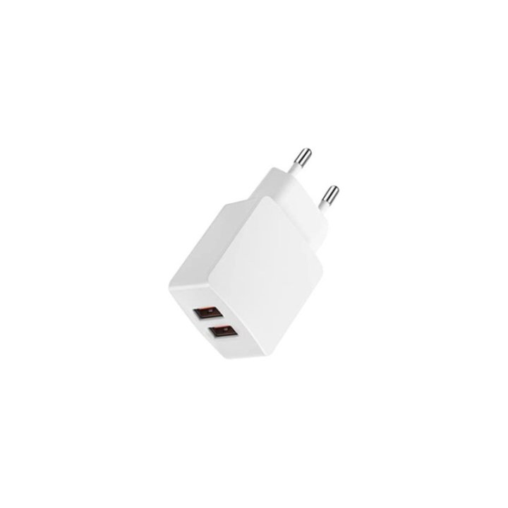 Bigben Connected - Chargeur secteur 2 ports USB 3,4 A - BASECS2USB34W - Blanc