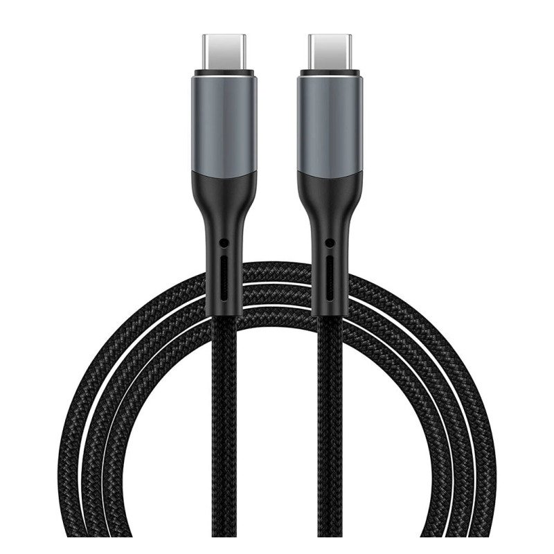 WiWu - Câble USB-C vers USB-C 240 W - Wi-C036 - 1 m - Noir