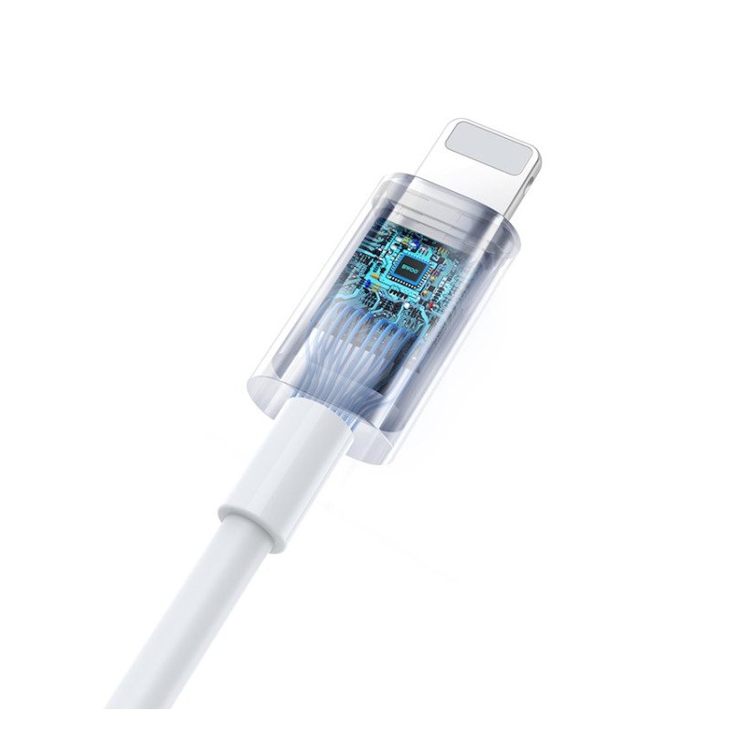 BWOO - Écouteurs filaires Lightning avec micro et contrôle du volume - HF179 (BO-HF179) - Blanc