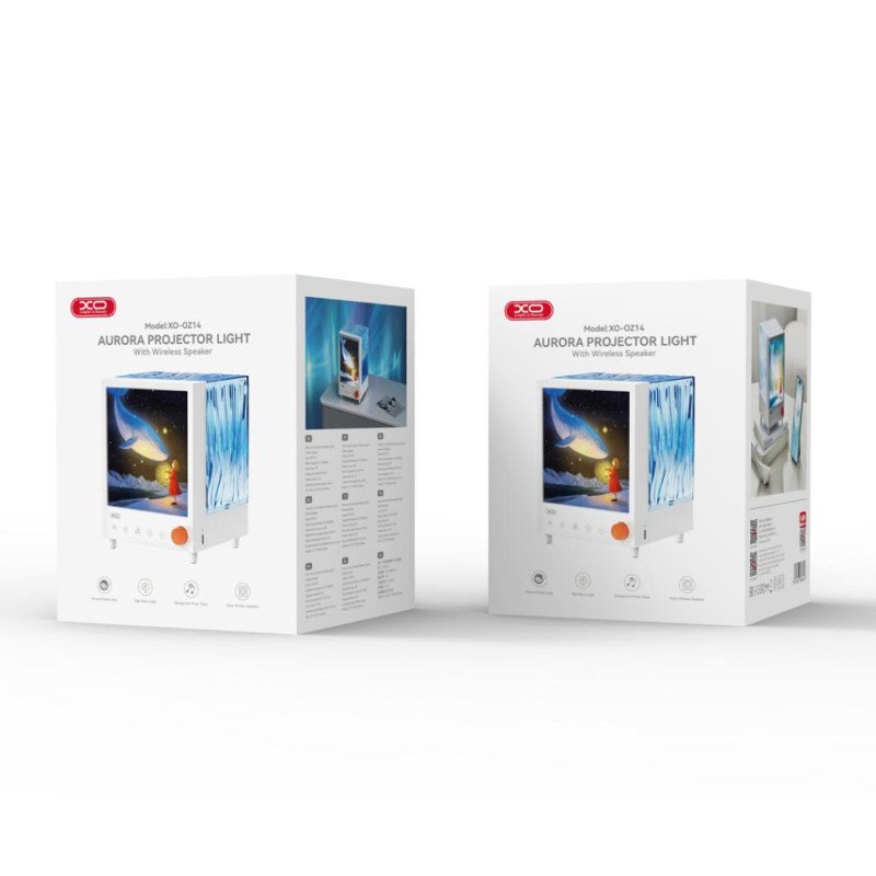 Projecteur et Enceinte - Aurora OZ14 - Blanc
