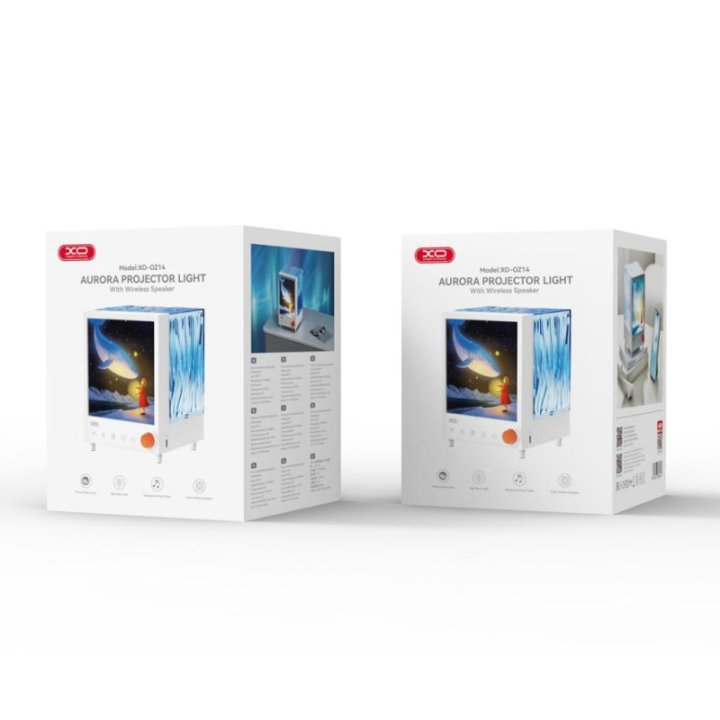 Projecteur et Enceinte - Aurora OZ14 - Blanc