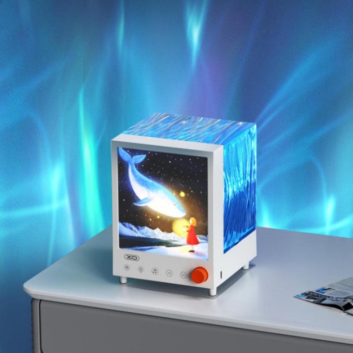 Projecteur et Enceinte - Aurora OZ14 - Blanc