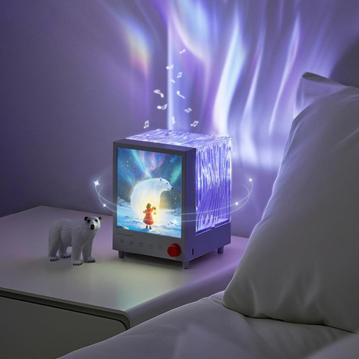 Projecteur et Enceinte - Aurora OZ14 - Blanc