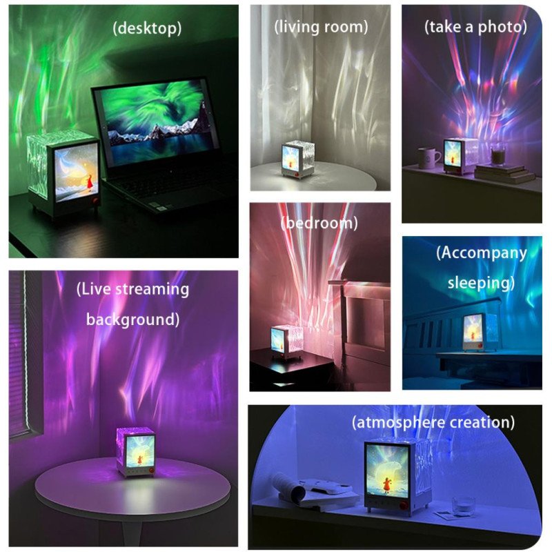 Projecteur et Enceinte - Aurora OZ14 - Blanc