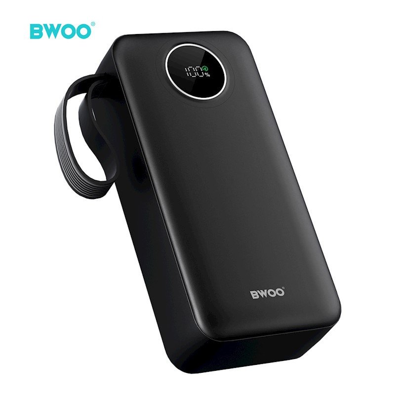 Batterie externe - 30 000 mAh Quick Charge 22,5W - Noir