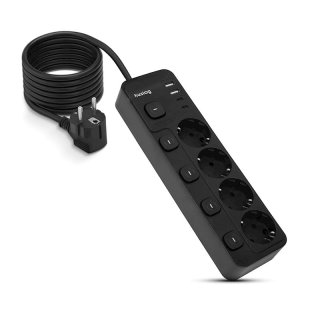 Multiprise - HUS1053 - Noir