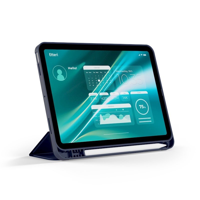 Étui - Folio pour iPad 7 2019 / 8 2020 / 9 2021 - Bleu foncé
