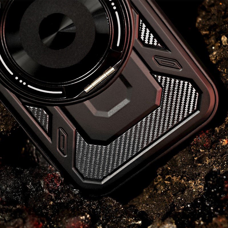 Coque - Defender Armor Mag pour iPhone 17 Pro - Noir