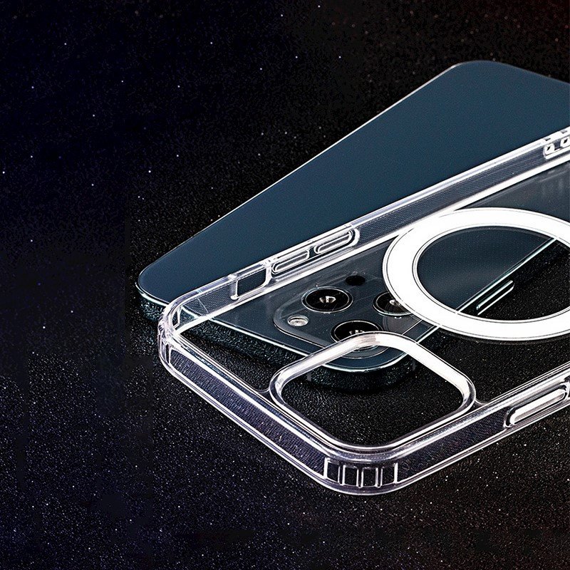Coque - Anti Shock Mag Safe pour iPhone 13 6,1" - Transparent
