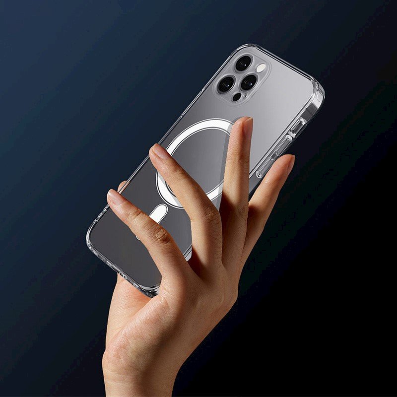 Coque - Anti Shock Mag Safe pour iPhone 16 6,1" - Transparent