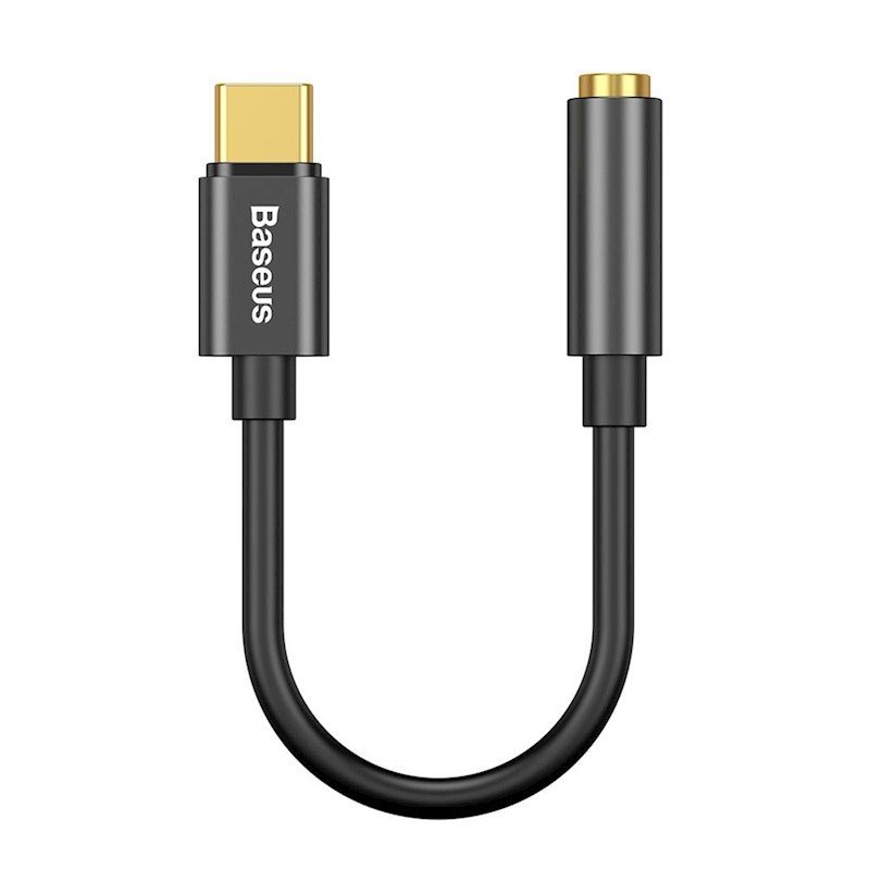Adaptateur - Audio L54 - Type C vers Jack 3,5 mm - Noir