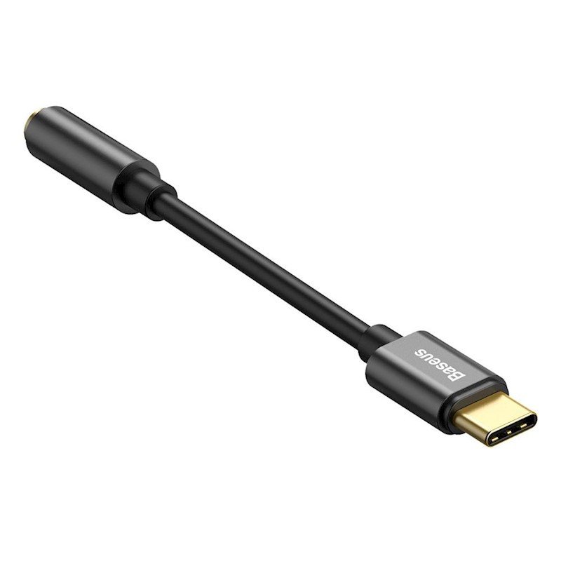 Adaptateur - Audio L54 - Type C vers Jack 3,5 mm - Noir