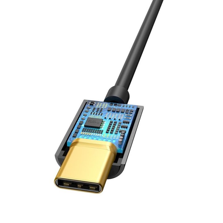 Adaptateur - Audio L54 - Type C vers Jack 3,5 mm - Noir