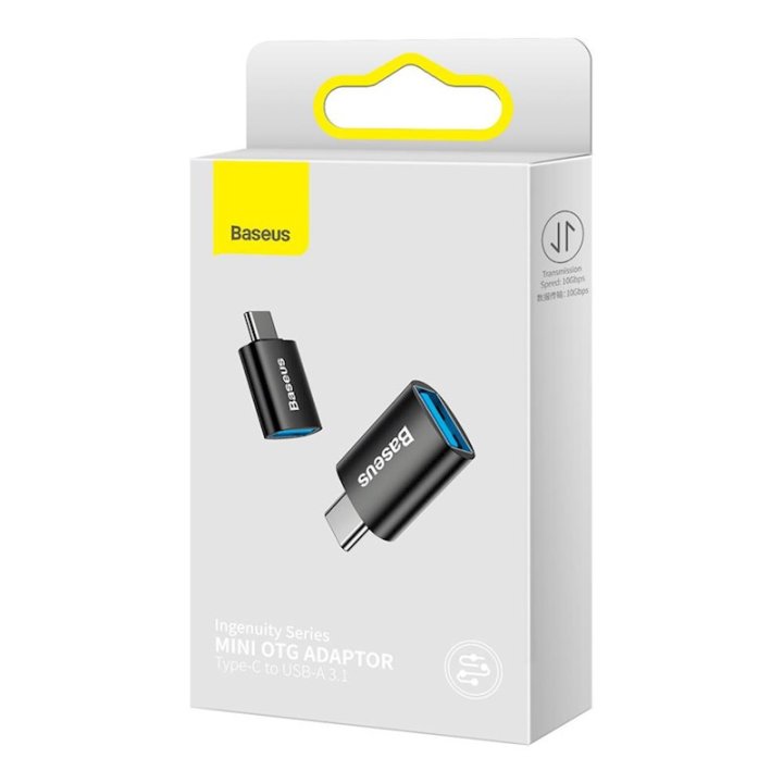 Adaptateur - Ingenuity USB-C vers USB-A 3.1 - Noir