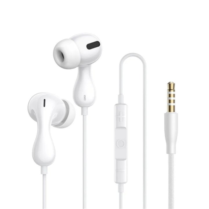 Écouteur filaire - HF Encok HZ20 - Blanc