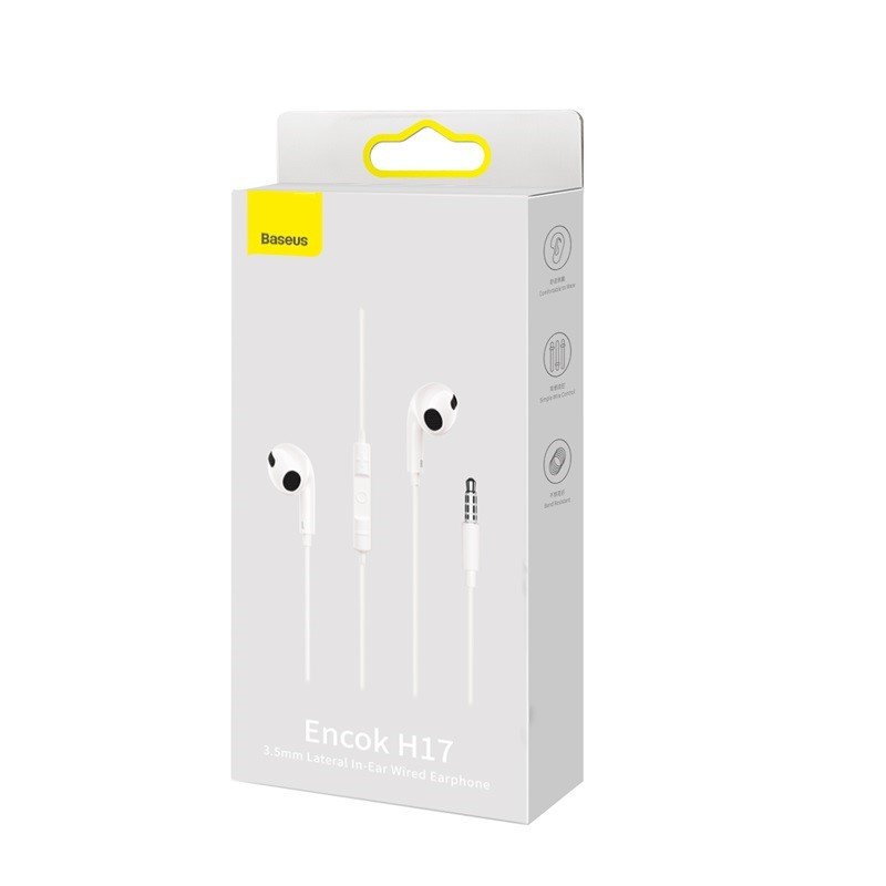 Écouteur filaire - Encok H17 - Blanc