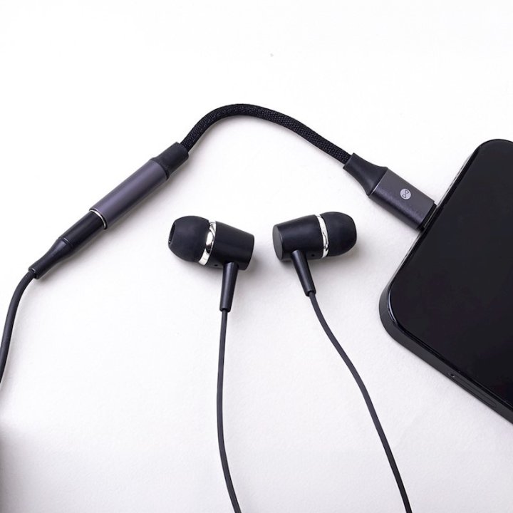 Adaptateur Audio - AJL-01 Lightning vers Jack 3,5 mm - Noir