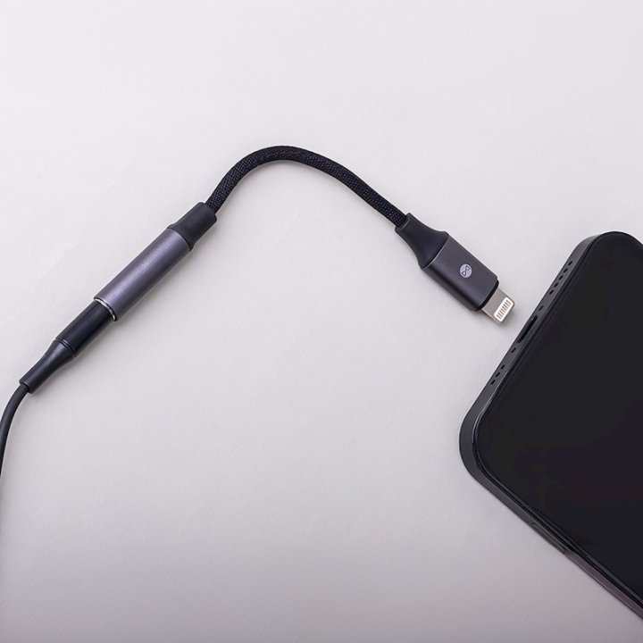 Adaptateur Audio - AJL-01 Lightning vers Jack 3,5 mm - Noir