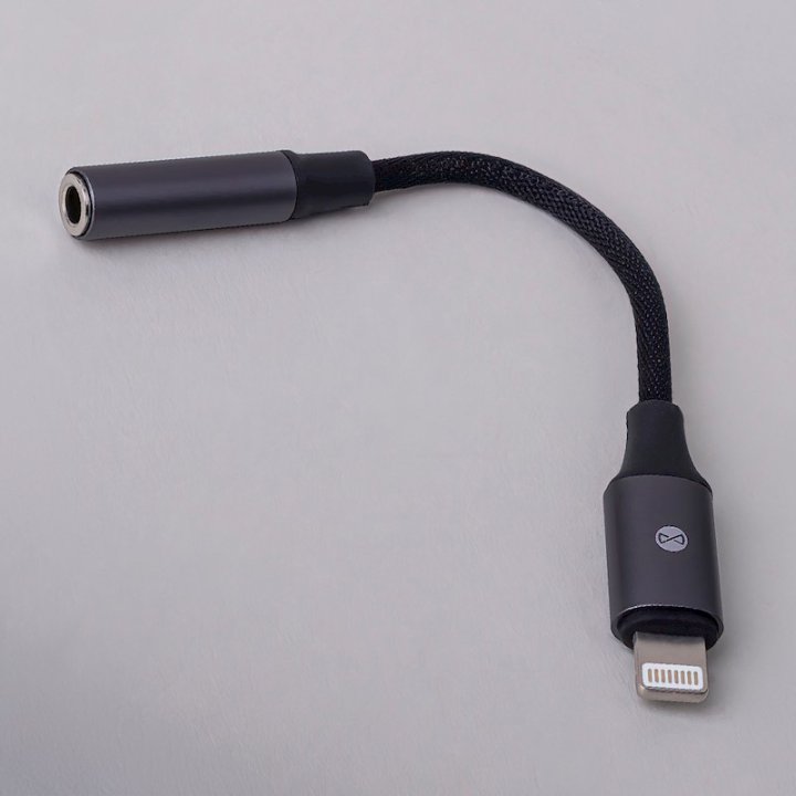 Adaptateur Audio - AJL-01 Lightning vers Jack 3,5 mm - Noir
