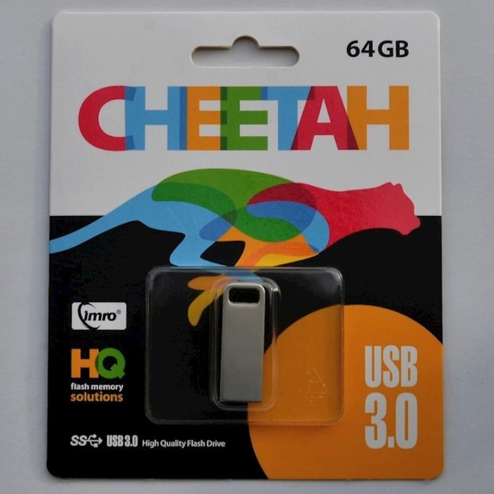 Clé USB - Imro Cheetah 64 Go - Bleu