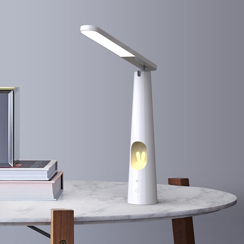 Lampe de bureau - Foldable avec Bunny - FLB-150 Elena - Blanc