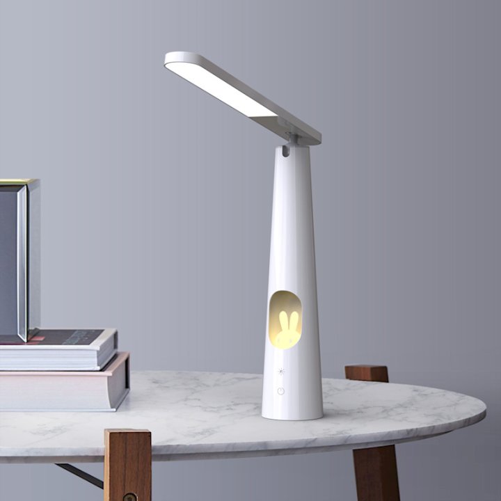 Lampe de bureau - Foldable avec Bunny - FLB-150 Elena - Blanc