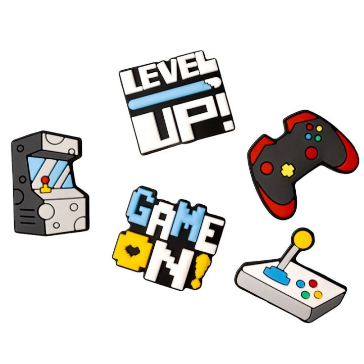 Autocollants 3D - GameOn 5 pièces - Multicolore