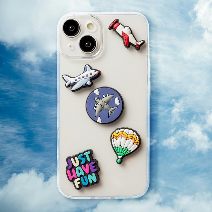Autocollants 3D - Set Travel 5 pièces - Multicolore