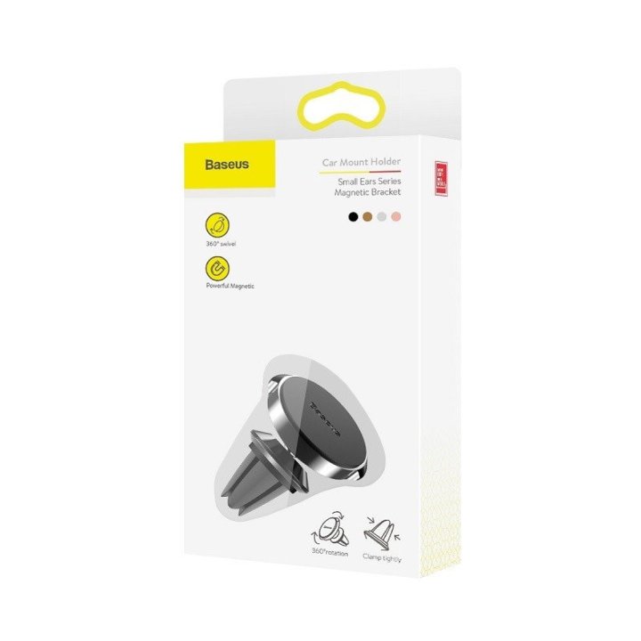 Support magnétique pour voiture - Small Ears - Noir - SUER-A01