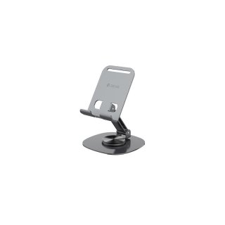 Support de téléphone et tablette rotatif 360° - EL243 - Gris métal