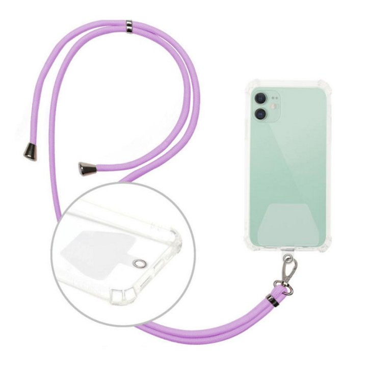 Bandoulière pour téléphone - TelForceOne 6372 - Violet