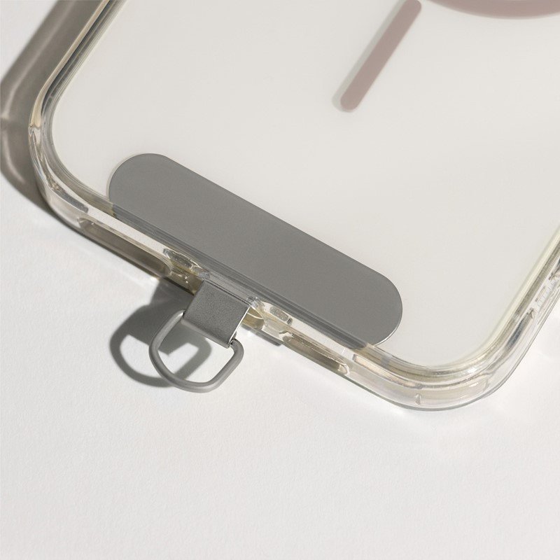 Insert Téléphone Métallique - Phone insert metalice - Argent