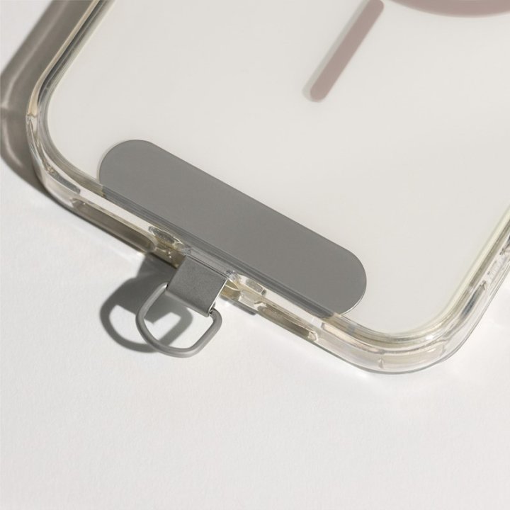 Insert Téléphone Métallique - Phone insert metalice - Argent