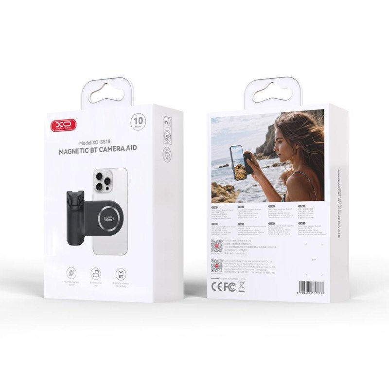 Perche Selfie - Grip Magnétique MagSafe - SS18 - Noir