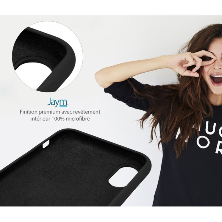 Coque Silicone - Jaym Classic - iPhone 15 Plus - Bleu