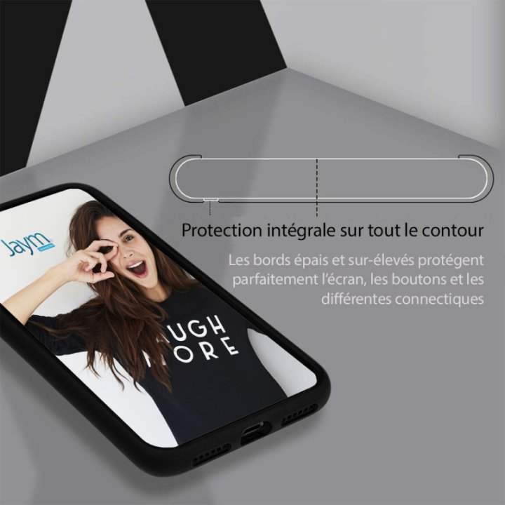 Coque Silicone - Jaym Classic - iPhone 15 Plus - Bleu
