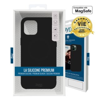 Coque Silicone - Jaym Classic - Compatible MagSafe - iPhone 15 Plus - Noir