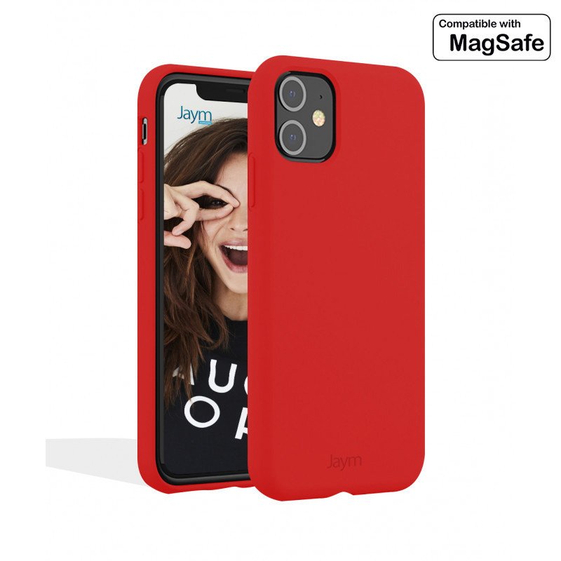 Coque Silicone - Jaym Classic - iPhone 15 Plus - Rouge