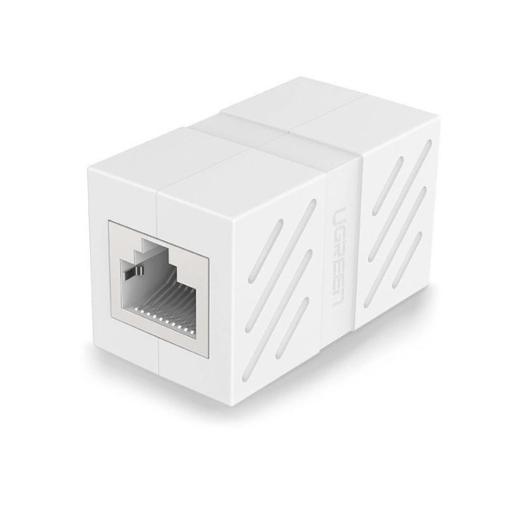 Adaptateur - Coupleur RJ45 femelle/femelle - NW114 - Blanc
