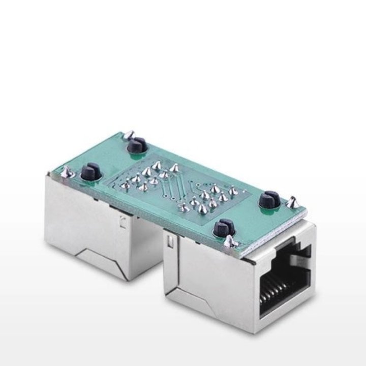 Adaptateur - Coupleur RJ45 femelle/femelle - NW114 - Blanc