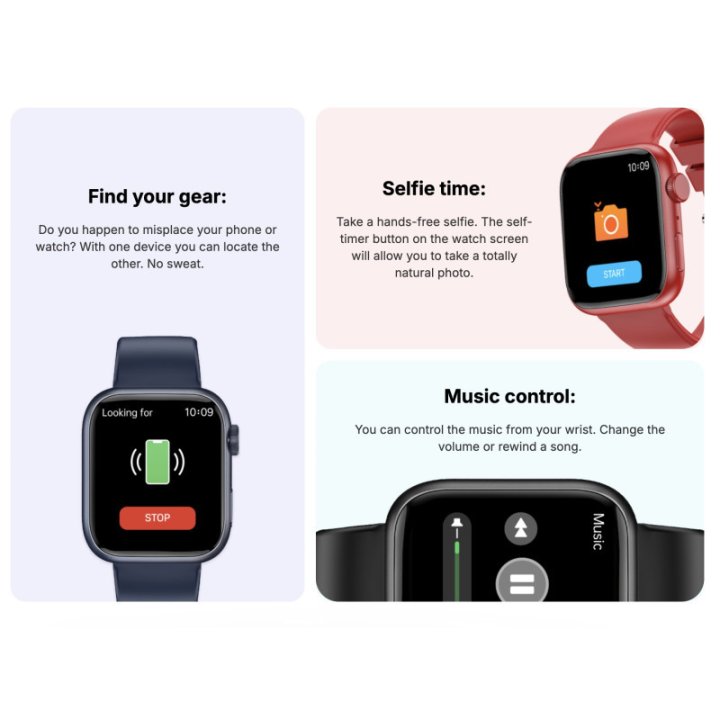 À VÉRIFIER - Montre connectée - iGo Watch 3 - Rouge