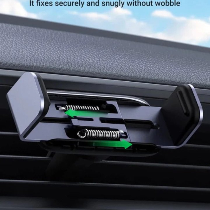 Support voiture clip aération - LP120 Noir - 10422B