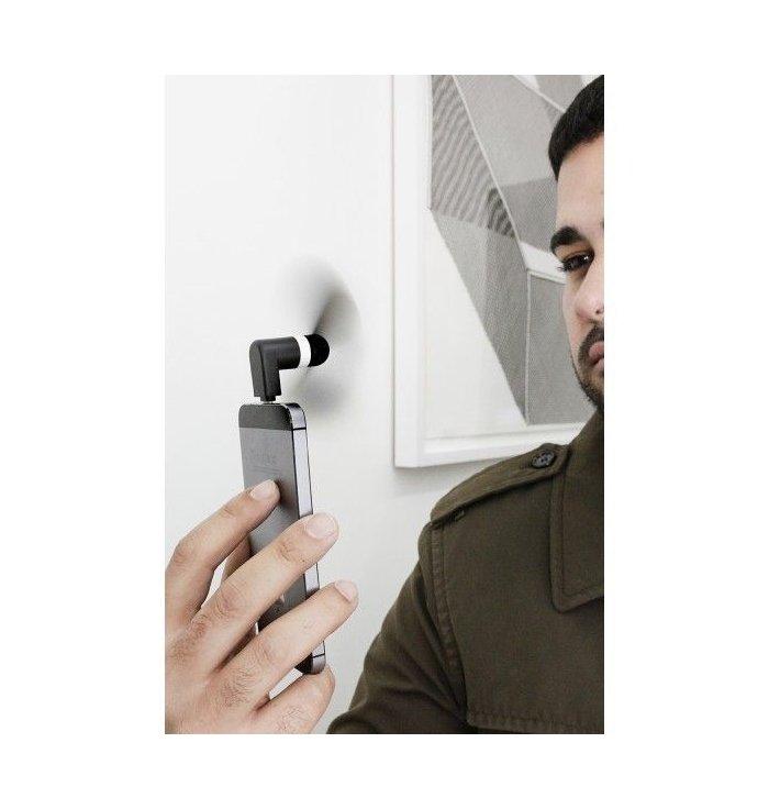Mini ventilateur alimenté par votre smartphone Lightning - MicroUSB - USB C - Mini ventilateur qui se connecte au port de charge