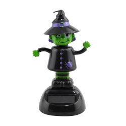 Figurine Solaire - Sorcière - Halloween